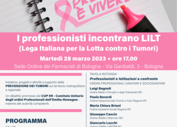 Prevenire è vivere: il CUP ER incontra LILT Bologna