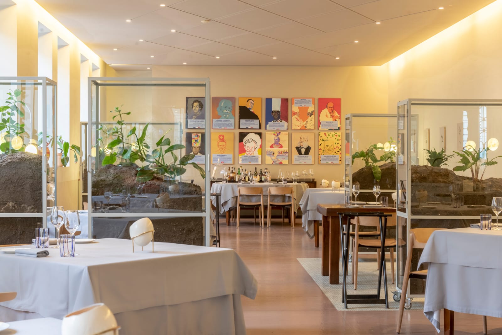 Il Ristorante" Daniel Canzian" , che porta il nome proprio dello chef, è situato nell'elegante ma informale zona di Brera a Milano,