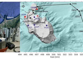 Sorveglianza vulcanica: utilizzata la fibra ottica per monitorare Vulcano in Sicilia