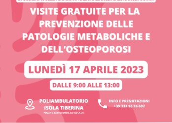 Giornata nazionale della Salute della Donna: prevenzione delle patologie metaboliche e dell’Osteoporosi