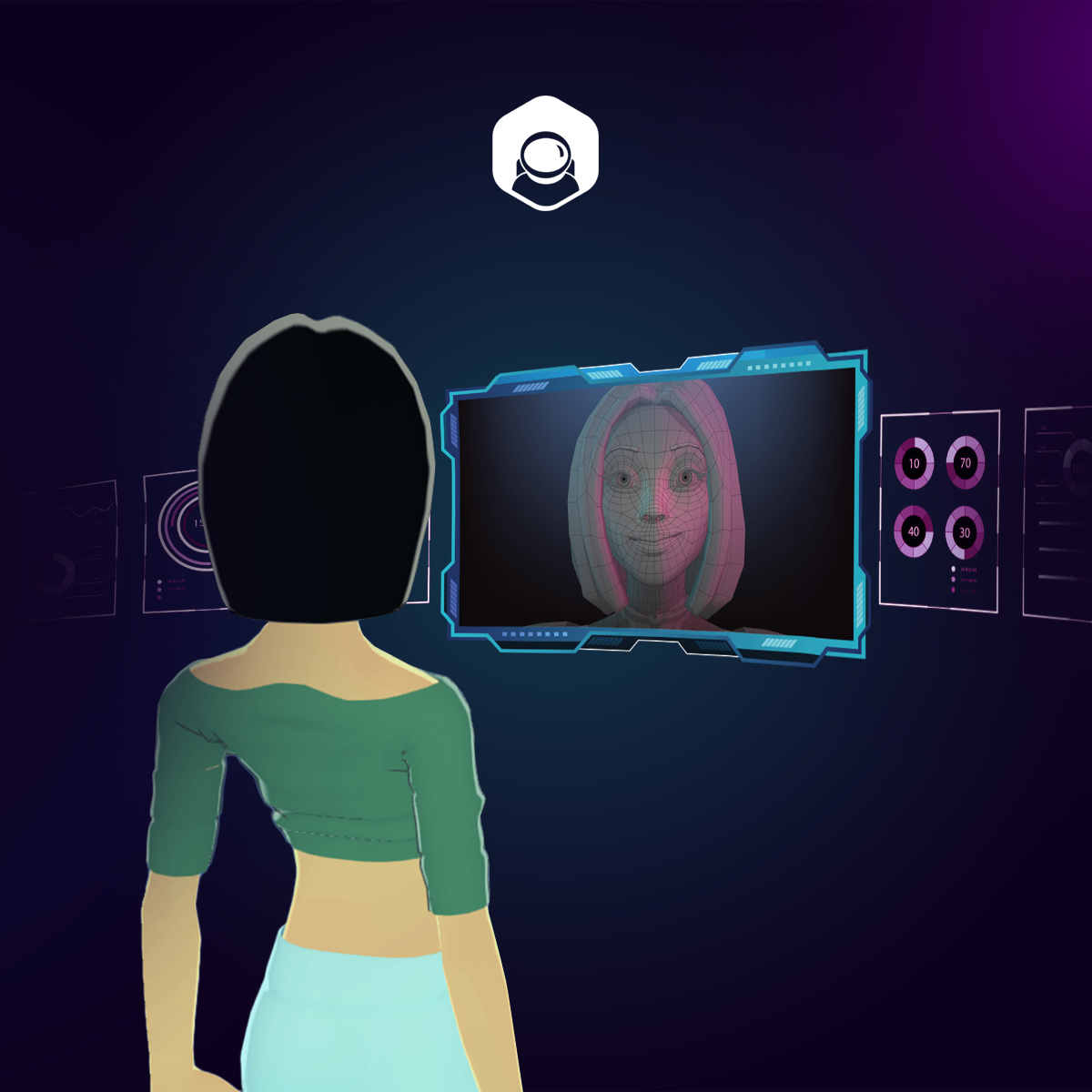 Mondo virtuale e intelligenza artificiale: il nuovo AI metaverse di Coderblock