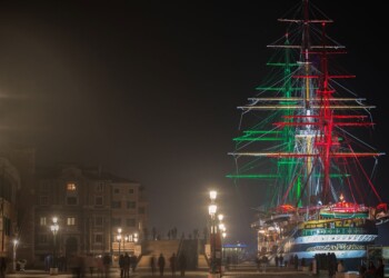 Amerigo Vespucci e Vinitaly salpano assieme per promuovere il vino italiano nel mondo