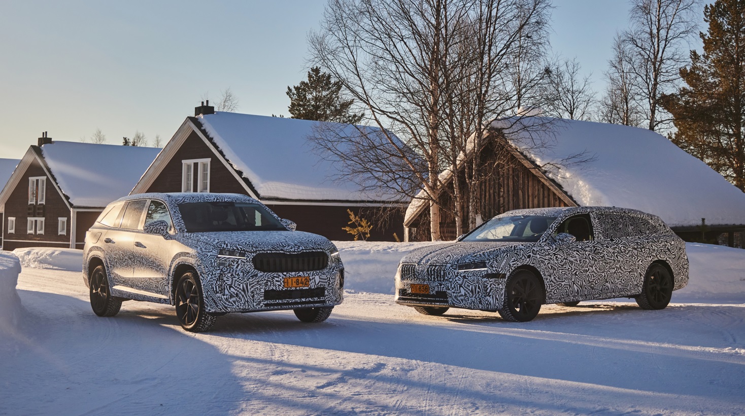 Škoda Kodiaq e Superb: successo dei test al Circolo Polare Artico
