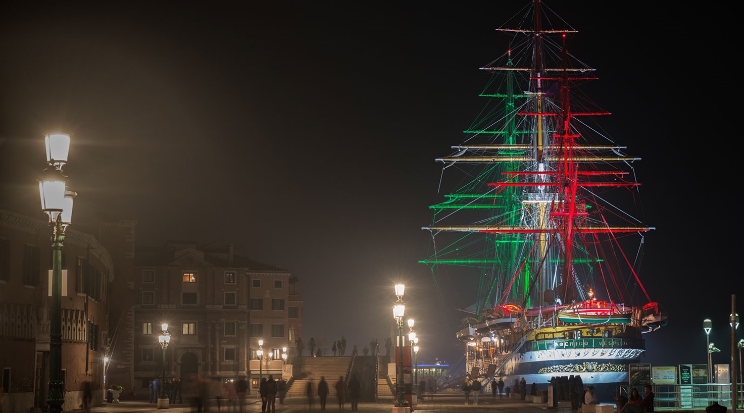 Amerigo Vespucci e Vinitaly salpano assieme per promuovere il vino italiano nel mondo