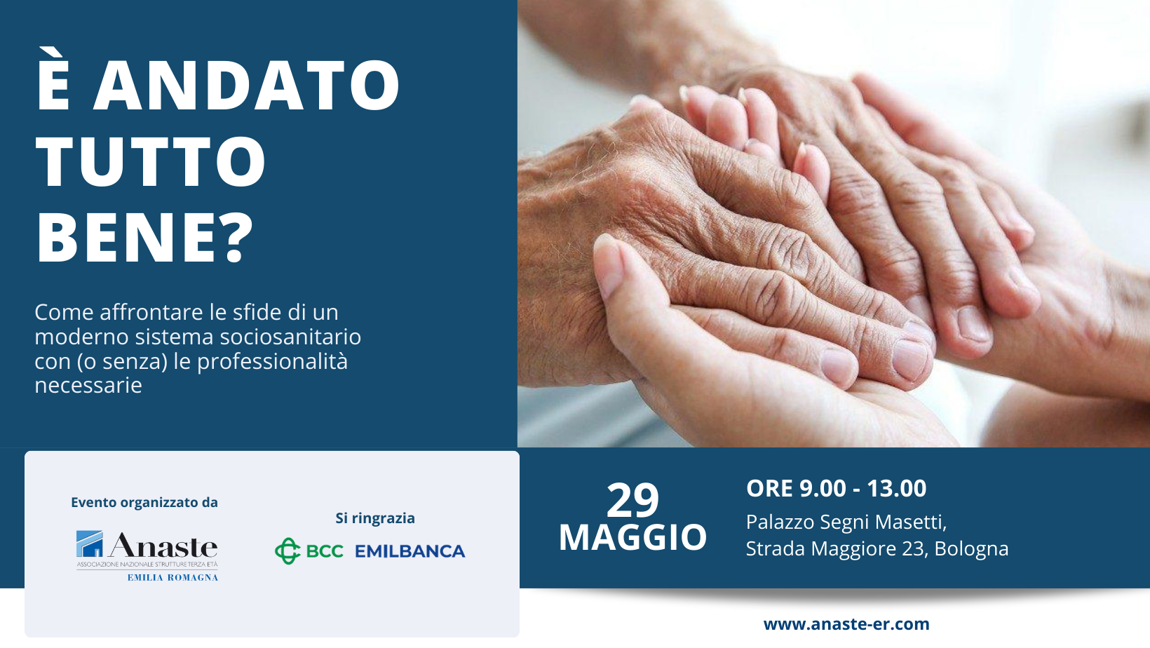 Anziani sempre più fragili, quale futuro a Bologna?