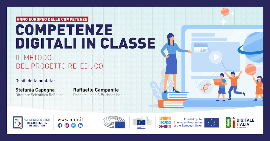 Competenze digitali. A Digitale Italia i risultati del progetto Re-Educo nelle scuole italiane