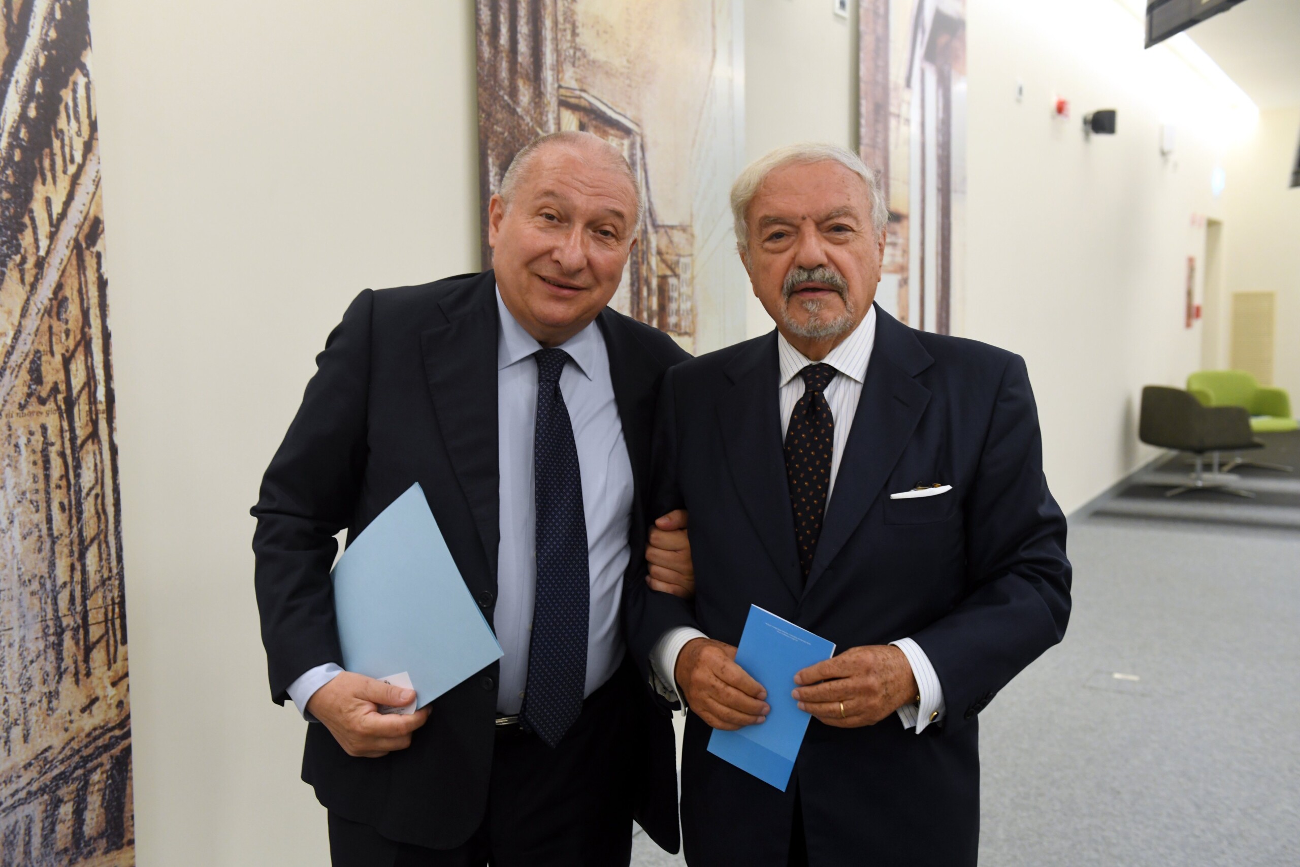 Giorgio Gobbi (attuale Direttore Bankitalia Mi) con Colombo Clerici