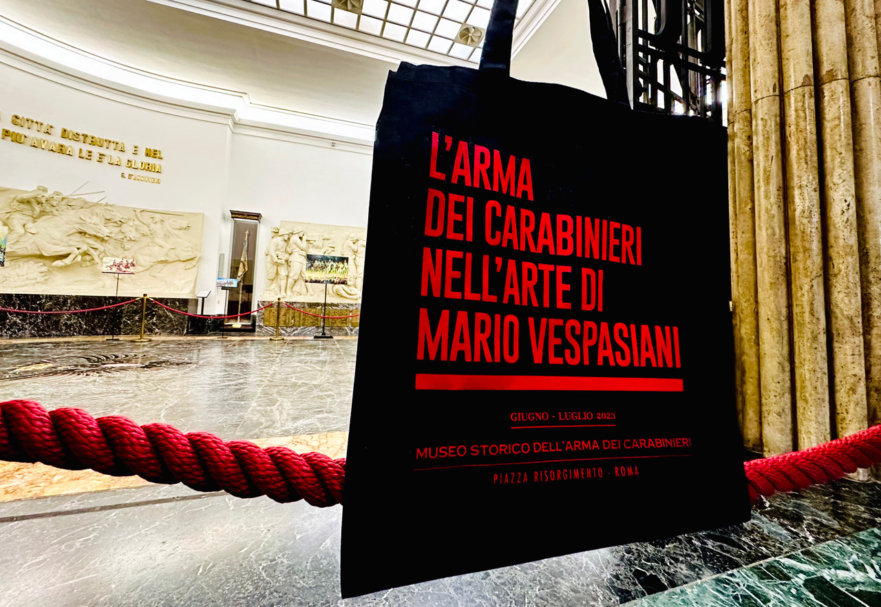 La grande mostra di Mario Vespasiani al Museo Storico dell’Arma dei Carabinieri