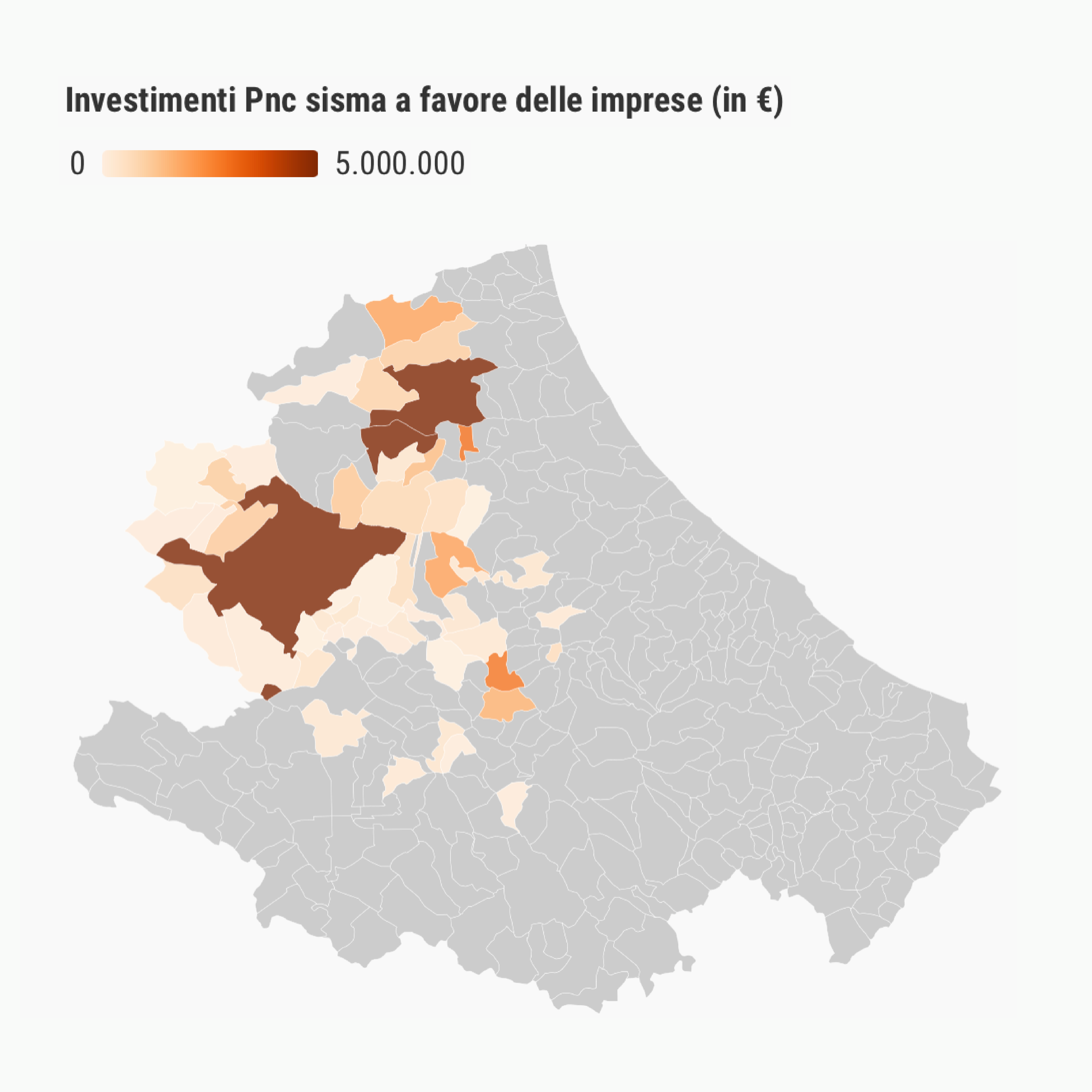 Le imprese abruzzesi beneficiarie dei primi 70 milioni nel Pnrr sisma