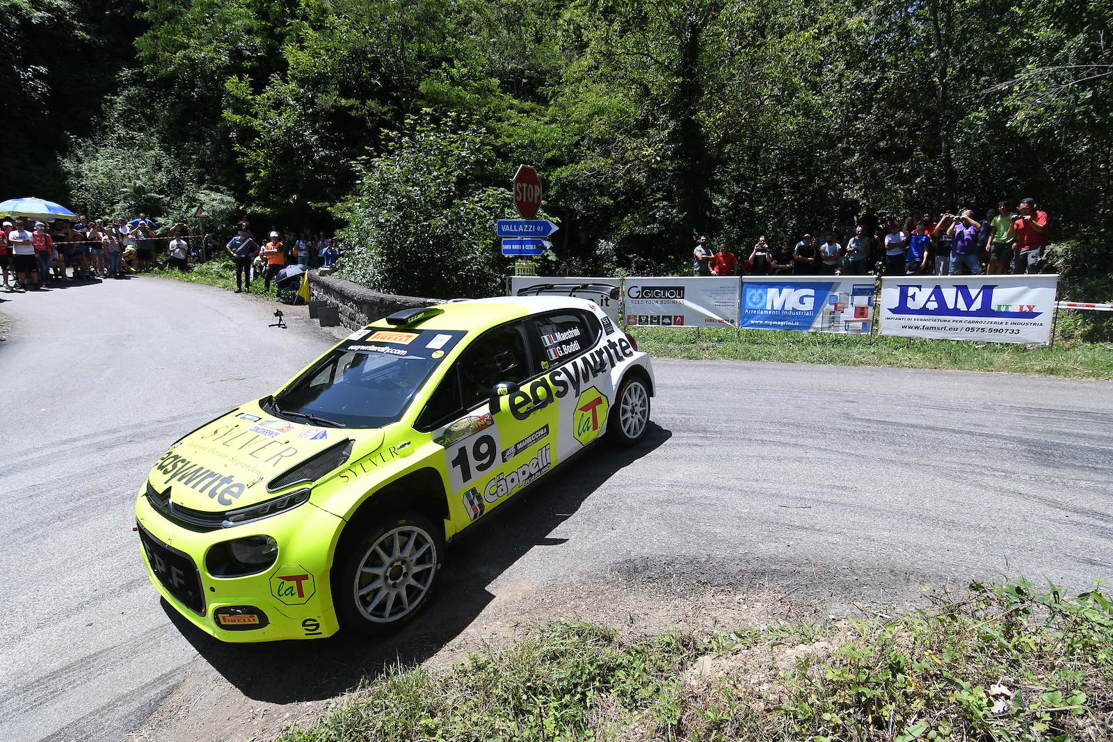 Chilometri e soddisfazione per Leopoldo Maestrini al Rally Internazionale Casentino