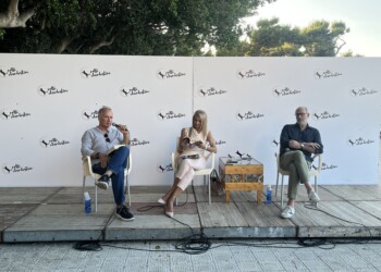 Da sinistra - Giulio Francese, Elvira Terranova e Fabio Pilato