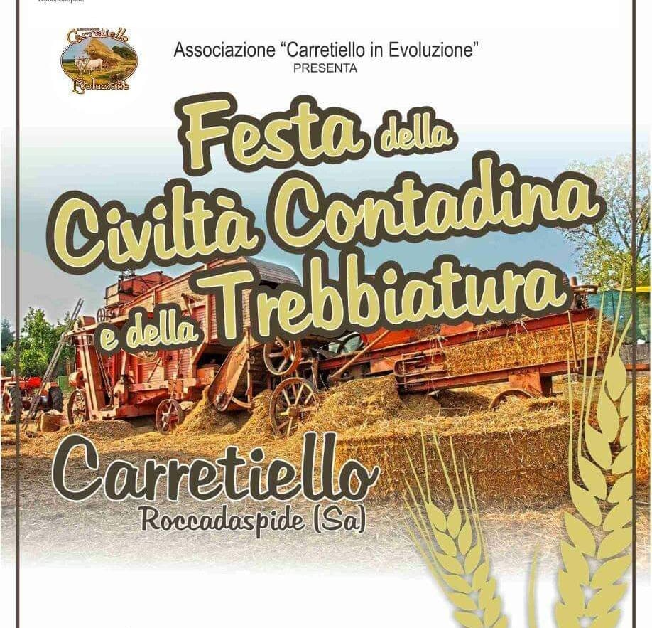 Festa della Civiltà Contadina e della Trebbiatura a Roccadaspide.