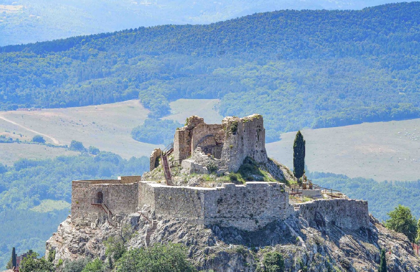 A Castiglione d’Orcia la Rocca Aldobrandesca è tornata visitabile