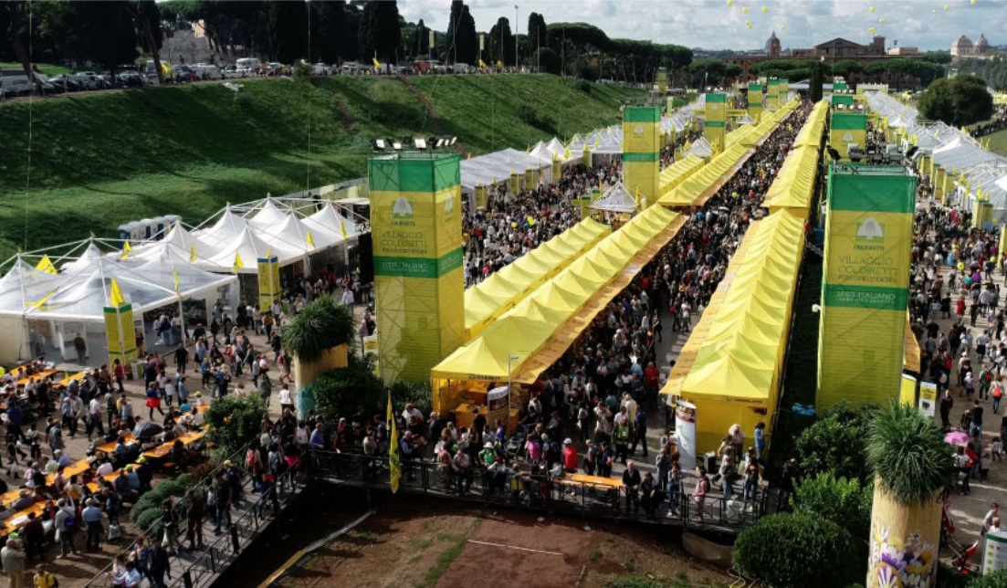 Al Villaggio Coldiretti di Roma menu gourmet ad 8 euro