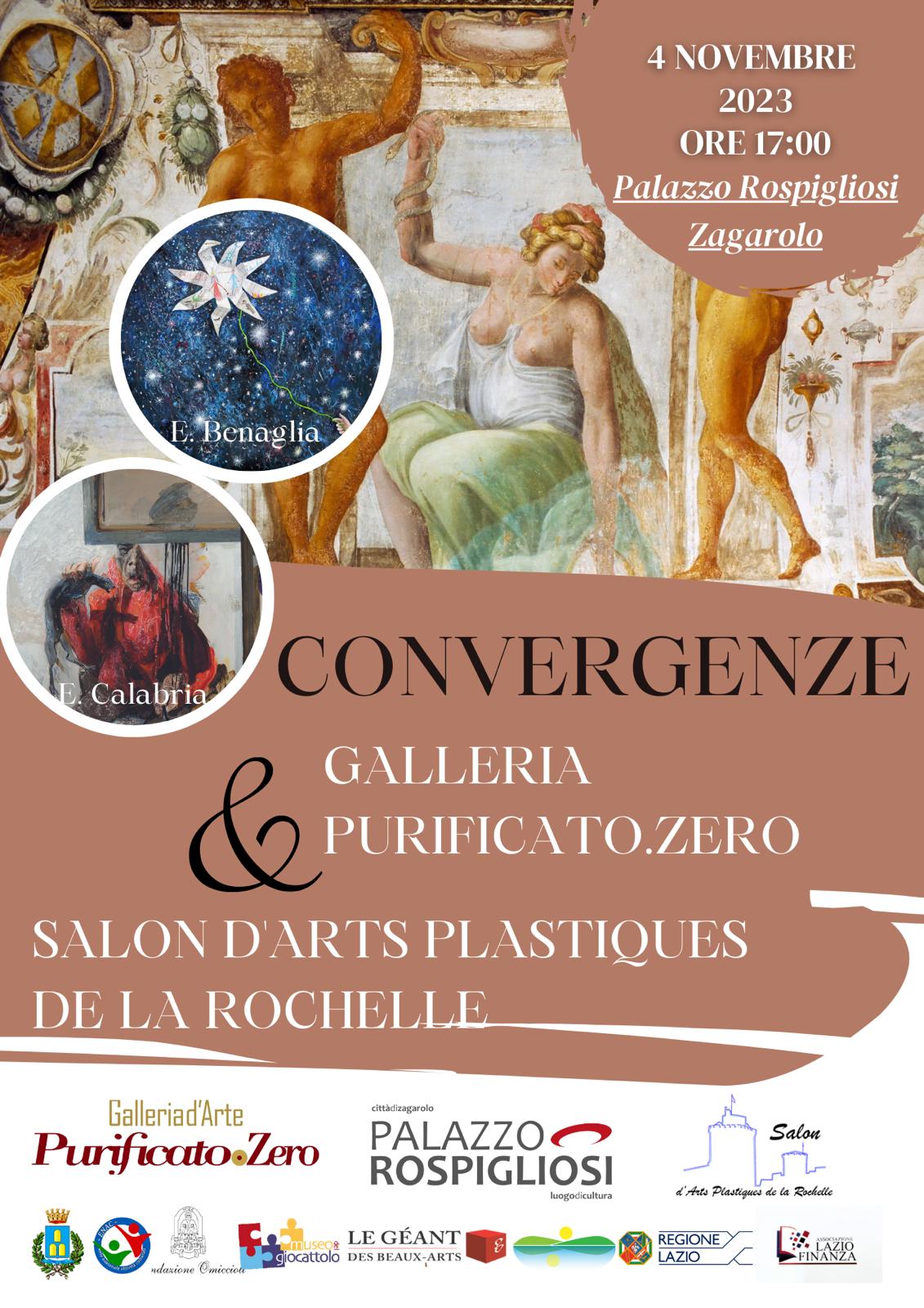 “Convergenze d’arte tra Italia e Francia”, mostra d’arte contemporanea