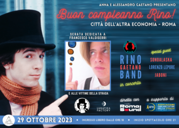 BUON COMPLEANNO RINO! Il tradizionale concerto in ricordo del cantautore