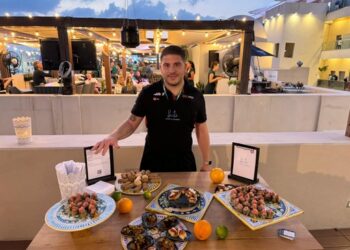 Sicilò, il crudo bar palermitano, è stato scelto dal team Haas, la scuderia statunitense di F1