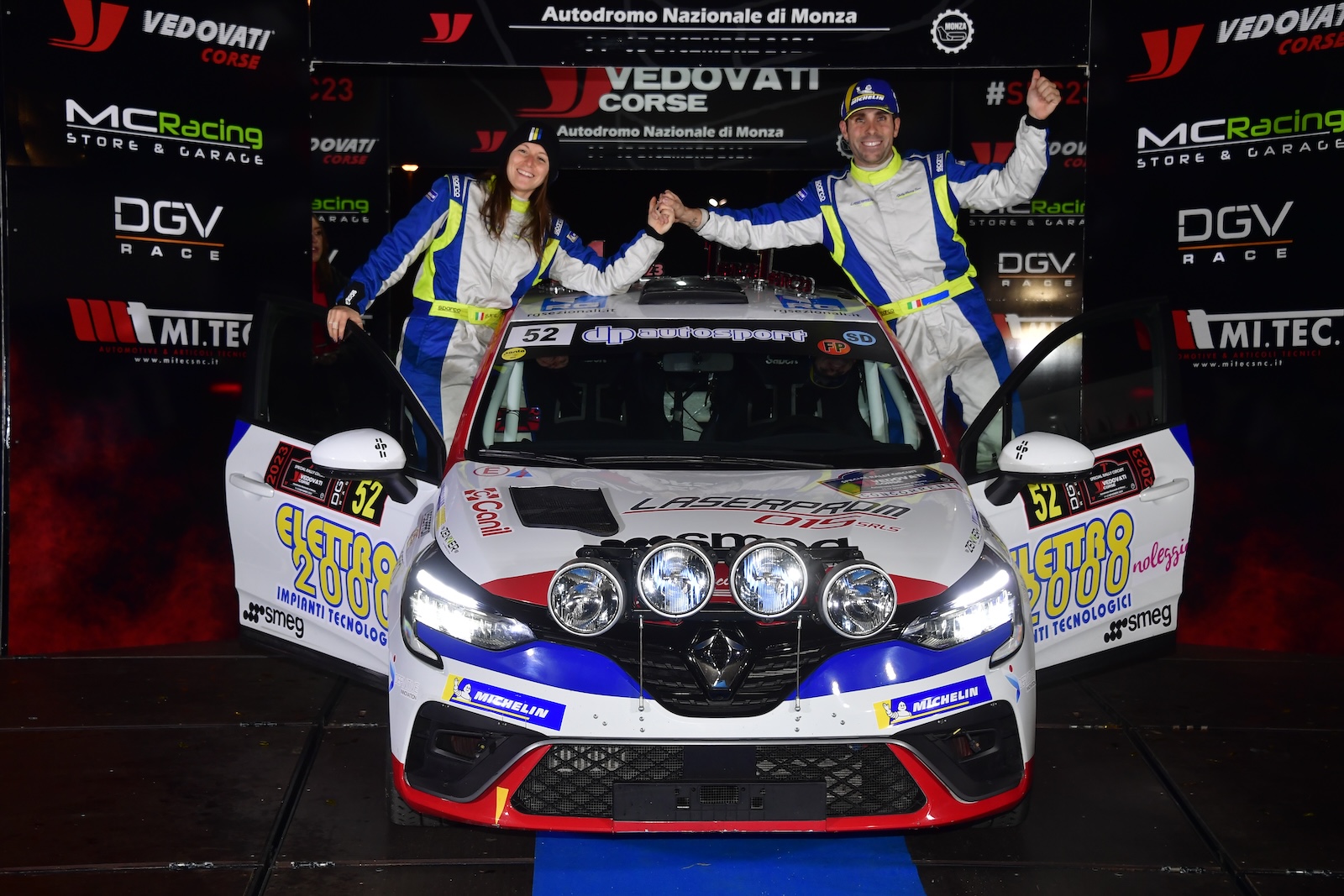 Jolly Racing Team e Gianandrea Pisani protagonisti a Monza: vittoria di classe allo Special Rally Circuit