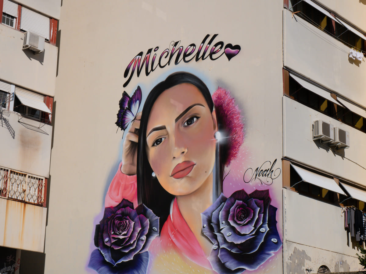 A Roma, inaugurato murales omaggio a Michelle Causo, vittima di femminicidio