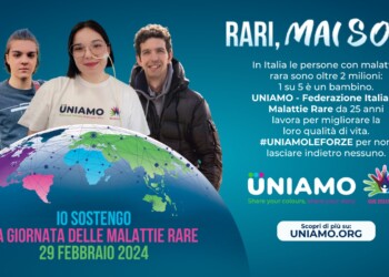 Malattie rare, al via campagna #UNIAMOleforze