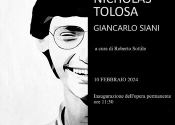 L’opera resterà esposta in modo permanente e sarà accompagnata da una targhetta con qrcode.