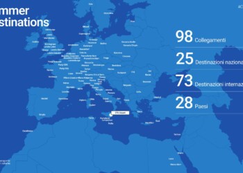 La stagione estiva sia per Catania e Comiso si colora di nuove tratte e compagnie aeree. Per l’hub catanese, si prevedono circa 55.506 movimenti