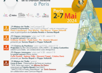 Festival Canzoni&Parole a Parigi: la terza edizione a inizio maggio 2024