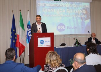 Gianluca Giuliano, segretario nazionale della UGL Salute.