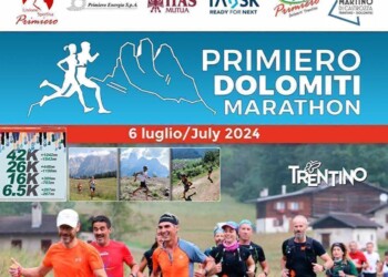 La 9.a edizione della Primiero Dolomiti Marathon arriva in tv