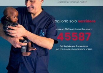 “Vogliono solo sorridere”: al via la campagna SMS 2024 di Emergenza Sorrisi