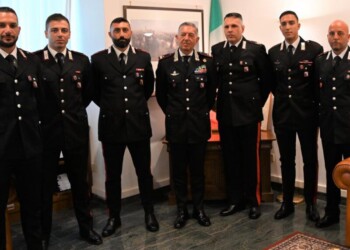 Il Generale Sciuto ringrazia i Carabinieri
