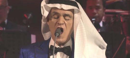 Il concerto di Andrea Bocelli in Arabia Saudita