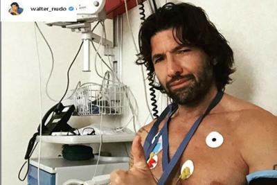Walter Nudo, il primo post dopo il malore Walter Nudo, il primo post dopo il malore