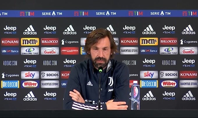 Pirlo: "Juve-Napoli il 17 marzo? Faremo di necessità virtù"