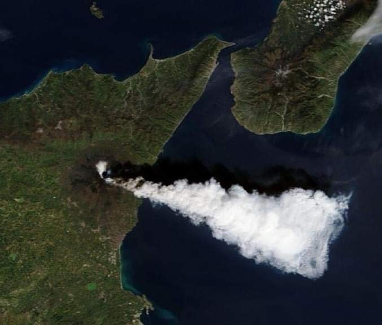 La nube vista dal Satellite