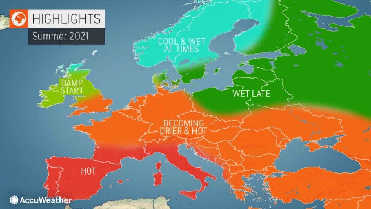 AccuWeather in Europa