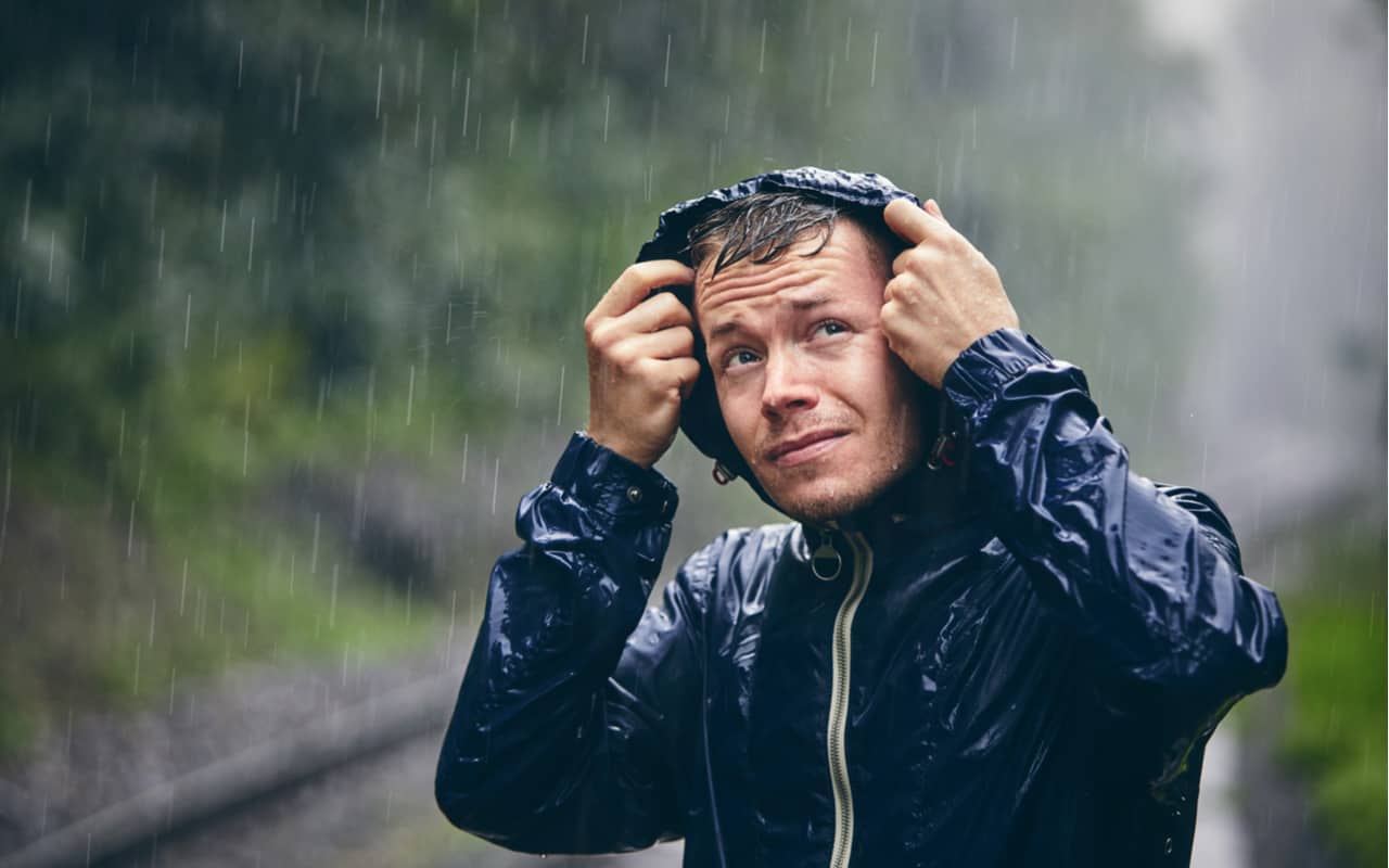 Meteo del prossimo fine settimana con il maltempo.