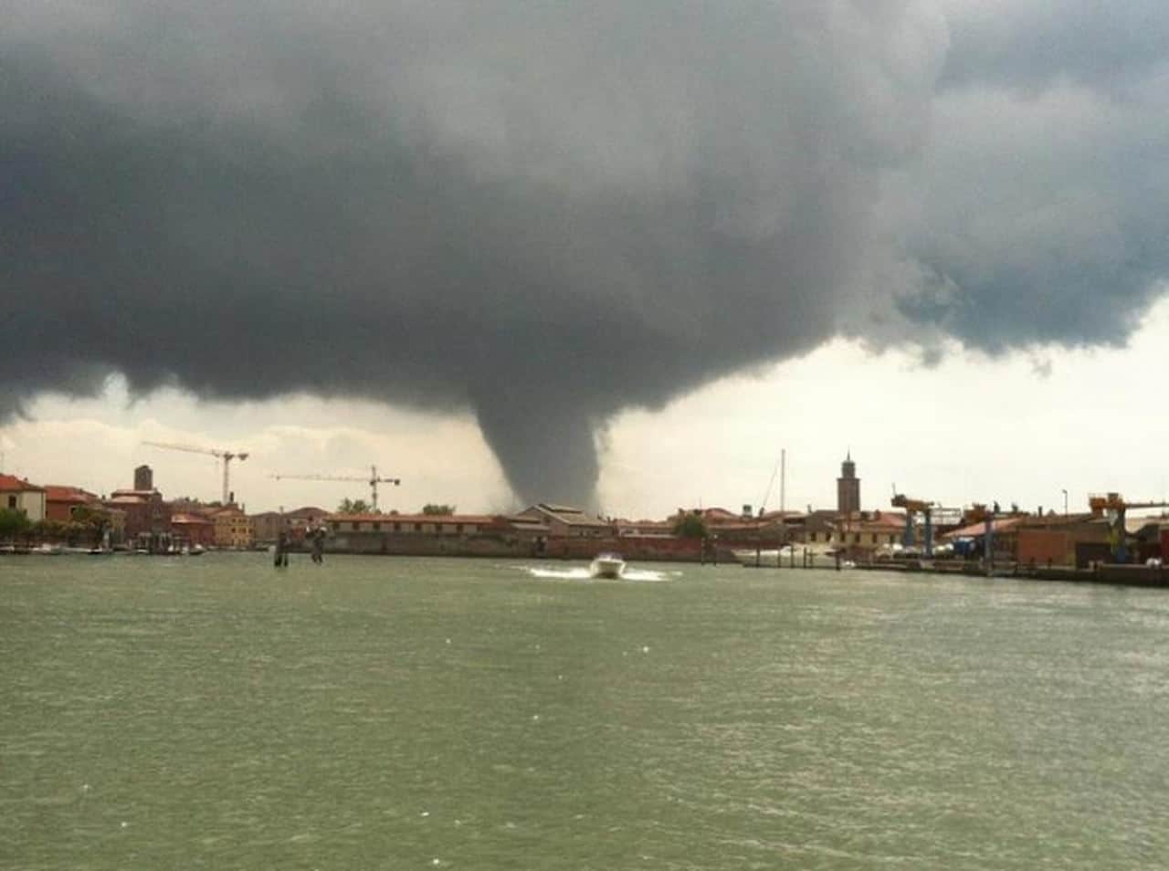 Il tornado del 12 Giugno 2012 su Venezia
